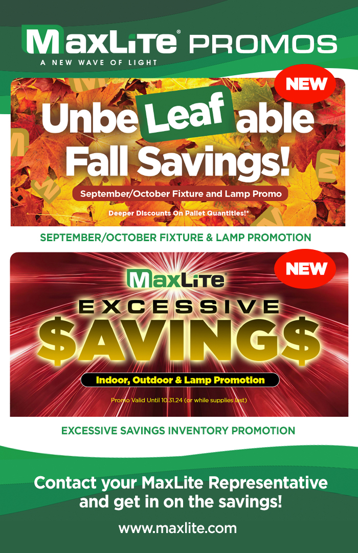 September & October Promotions