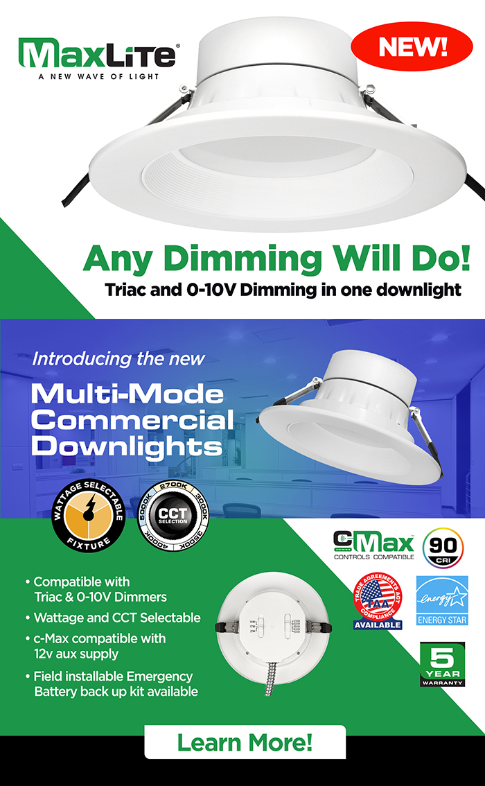 Multi-Mode Commercial Downlights