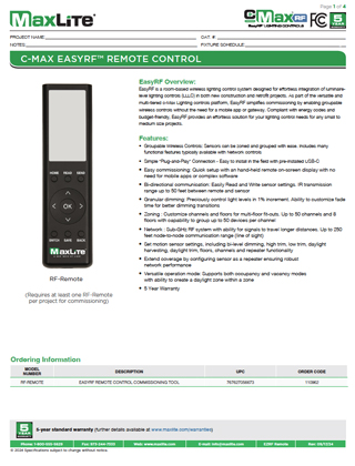 Bi-Directional Commissioning Remote