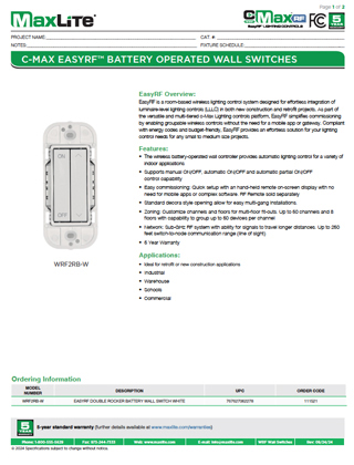 Dual Rocker Switch - Dimming/On Off